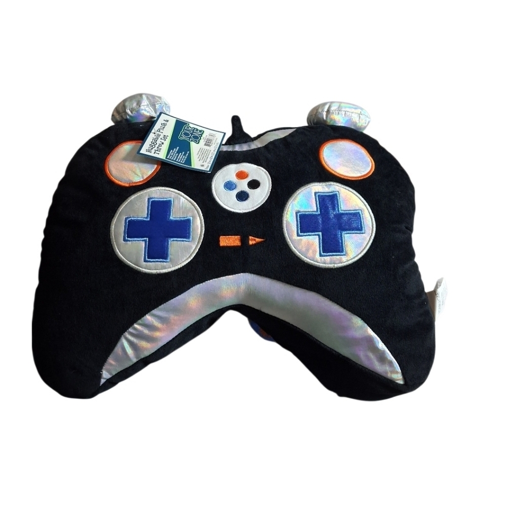 Your Zone Huggable Plush Pillow & Throw 50" x 60" Set Gamer Controller BRAND NEW